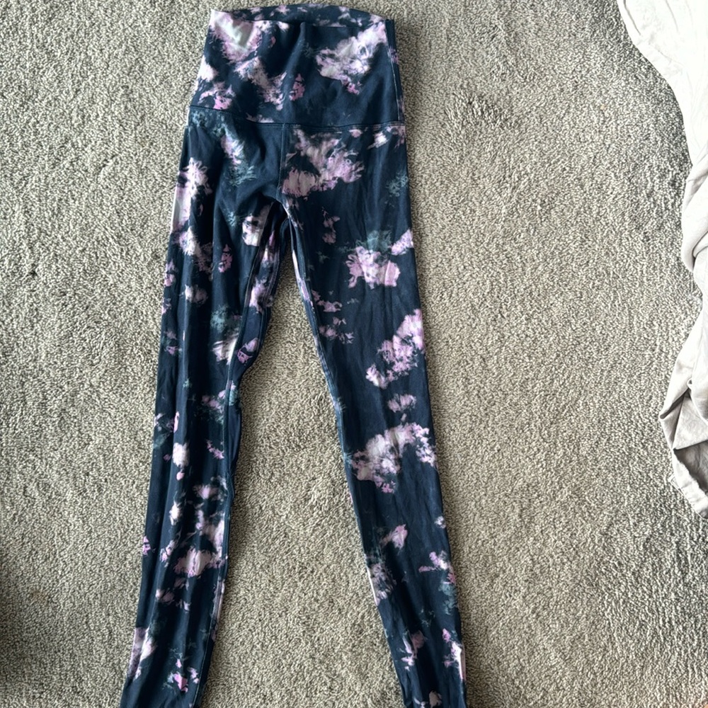 Multicolored lululemon leggings